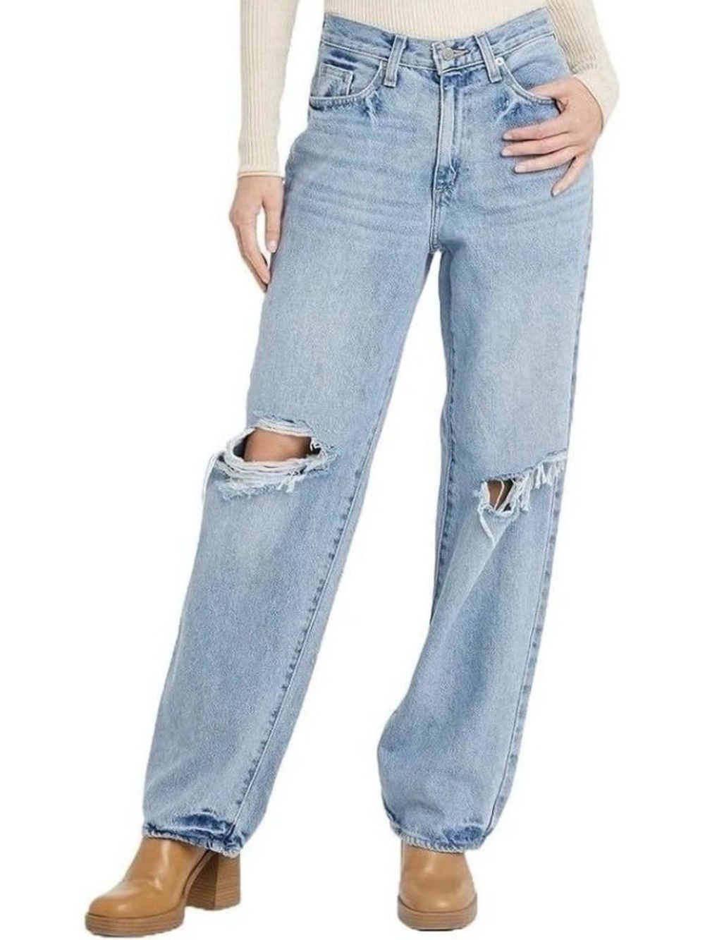 Women's Mid-Rise 90's Baggy Jeans - Universal Thread